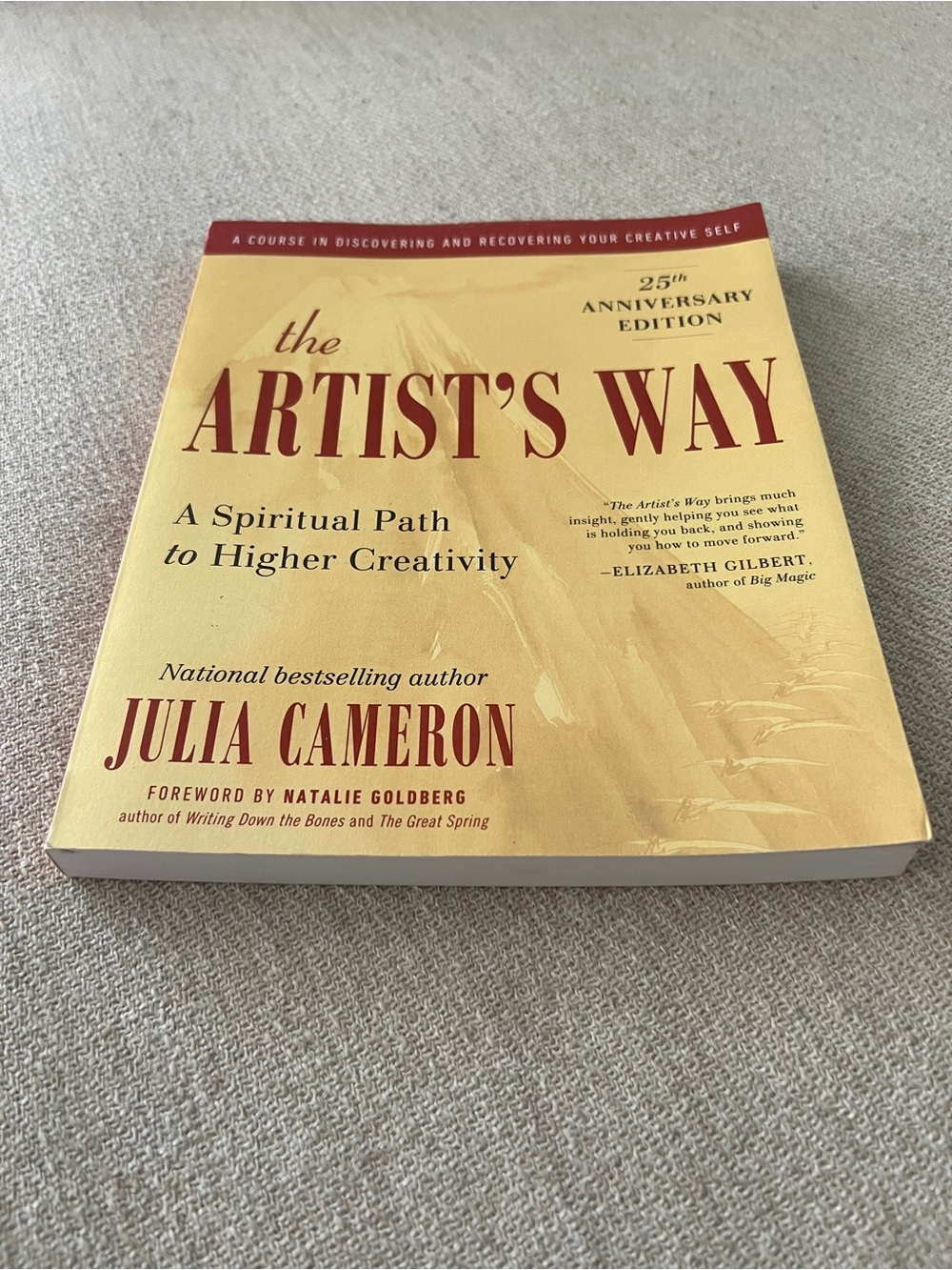 The Artist's Way Book 25th Anniversary Edition by Julia Cameron 2016 Paperback